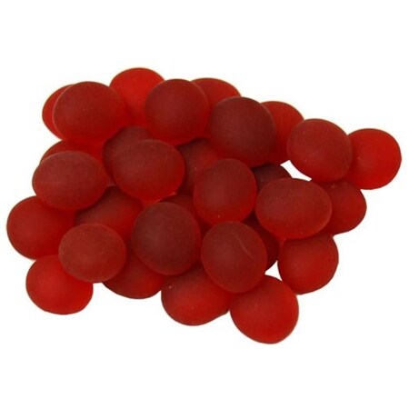 Time2Play GlassStonesTube - Crystal Red Frosted, Board Gaming Stone - 40 Piece TI2740294